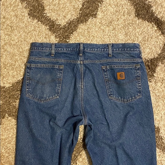 Men’s Flannel Line Carhartt Jeans - Picture 6 of 8
